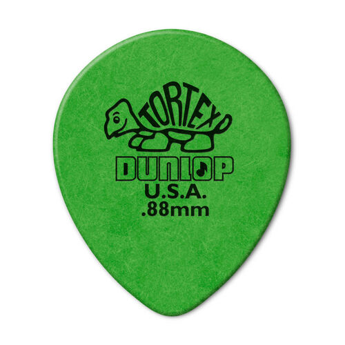 Bolsa 72 Pas Dunlop 413R-088 Tortex Teardrop 0,88mm