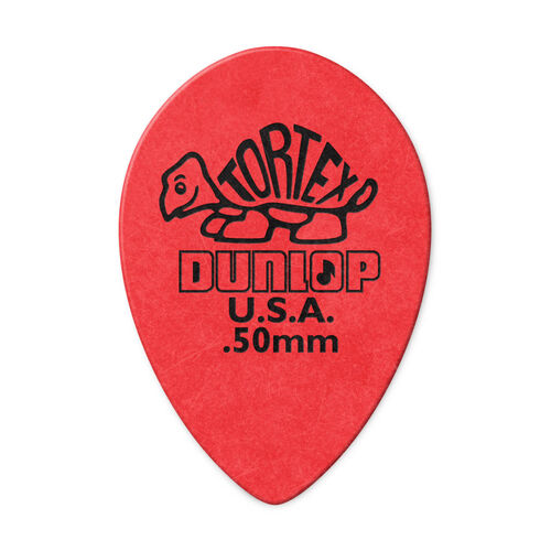 Bolsa 36 Pas Dunlop 423R-050 Tortex Small Teardrop 0,50mm