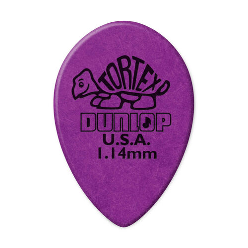 Bolsa 36 Pas Dunlop 423R-114 Tortex Small Teardrop 1,14mm