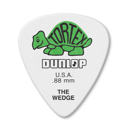 Bolsa 72 Púas Dunlop 424R-088 Tortex Wedge 0,88mm