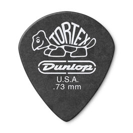 Bolsa 72 Púas Dunlop 482R-073 Tortex Pitch Black Jazz 0,73mm