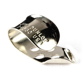 Púa Dunlop 3040-TL Dedal Metálica 0,25mm Zurdo