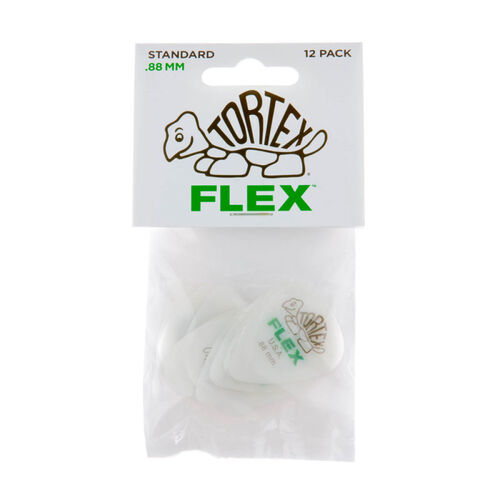 Bolsa 12 Púas Dunlop 428P-088 Tortex Flex Standard 0,88mm