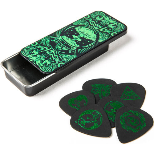Lata 6 Púas Dunlop ILDCT-01 I Love Dust Green
