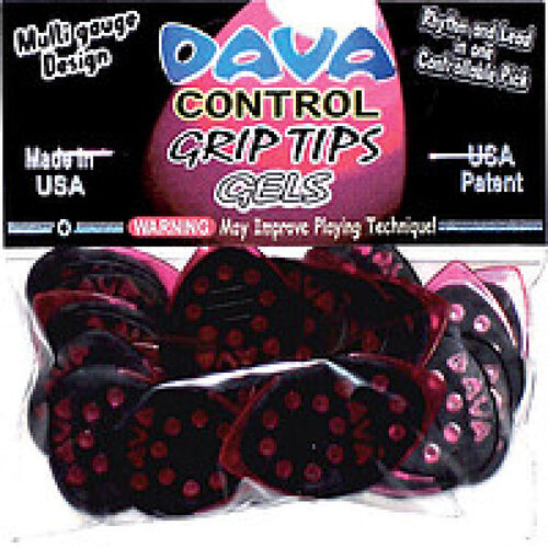 Bolsa 36 Púas Dava 6636 Control Grip Tips Gels 6636