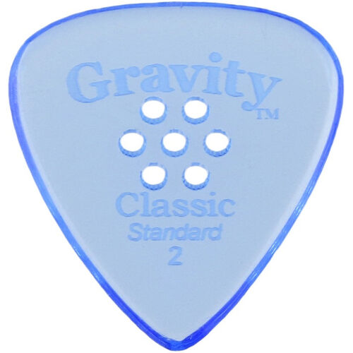 Pa Gravity Classic Standard 2,0mm Polished Multi-Hole Azul GCLS2PM