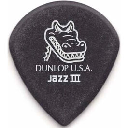 Bolsa 6 Púas Dunlop 571P-140 Gator Grip Jazz III 1,40mm