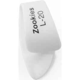 Bolsa 12 Púas Dunlop Z9003-L20 Dedal Zookies Large Angulo 20°