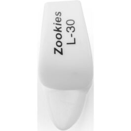 Bolsa 12 Púas Dunlop Z9003-L30 Dedal Zookies Large Angulo 30°