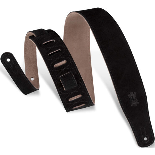 Correa Levy´s Classic Series Suede Leather Negra 2½ MS26-BLK