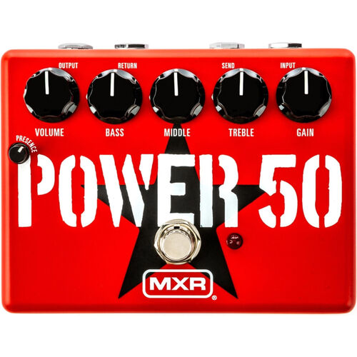 Pedal Dunlop MXR TBM-1 Tom Morello Power 50 Overdrive