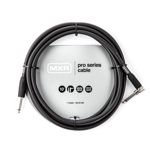 Cable Dunlop DCIX-10R Professional 3m Recto/Codo
