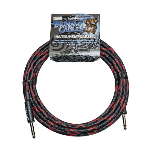 Tsunami Cable G20-STBW Recto/Recto 6m Black Widow