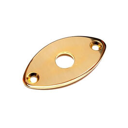 Placa Entrada Jack Gotoh Dorada JCB-2