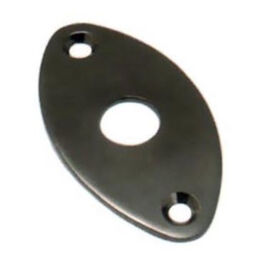 Placa Entrada Jack Gotoh Negra JCB-2