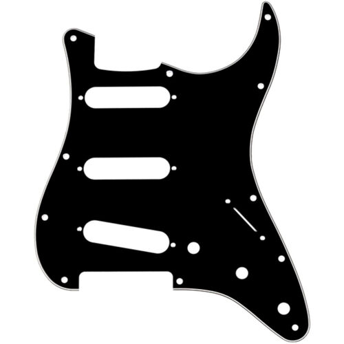 Golpeador 3 Capas Negro Fender Stratocaster S/S/S 099-1359-000