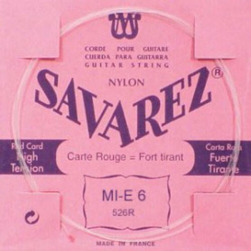 Cuerda Savarez Clásica 6a Carta Roja 526-R