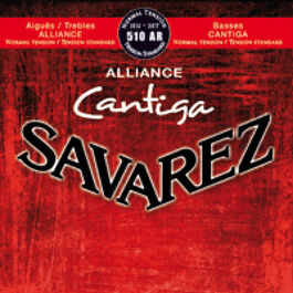Juego Savarez Clásica Alliance Cantiga Roja 510-AR