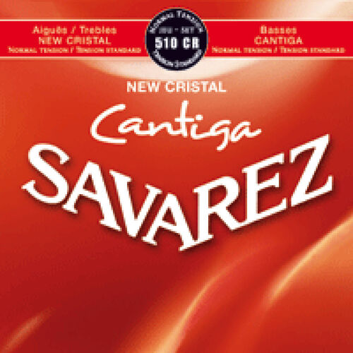Juego Savarez Clsica New Cristal Cantiga Roja 510-CR