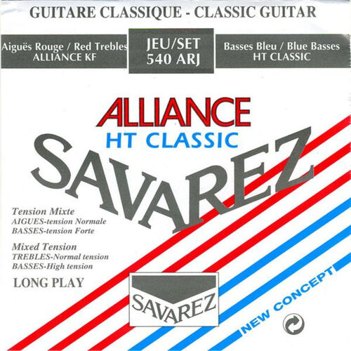Juego Savarez Clsica Alliance HT Classic Roja/Azul 540-ARJ