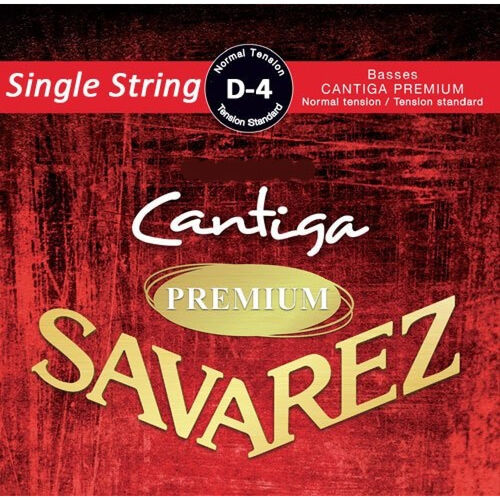 Cuerda Savarez Clsica 4a Cantiga Premium Roja 514-RP