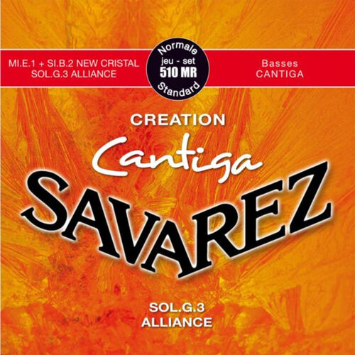 Juego Savarez Creation Cantiga Roja Clasica 510-MR