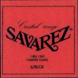 Cuerda Savarez Clásica 1a Cristal Roja 571-R