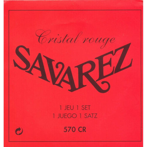 Juego Savarez Clsica Cristal Roja 570-CR