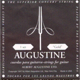 Cuerda 2ª Augustine Negra Clásica