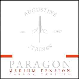 Juego Cuerdas Guitarra Clásica Augustine Paragon Roja