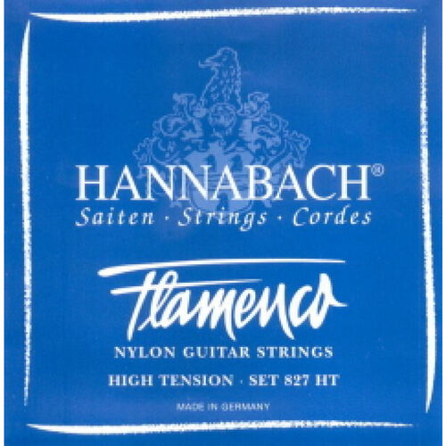 Juego Hannabach Azul Flamenco 827-HT