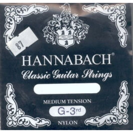 Cuerda 3ª Hannabach Entorchada Plata 870-MT