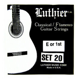 Cuerda 1ª Luthier 20 Guitarra Clásica LU-S1-20