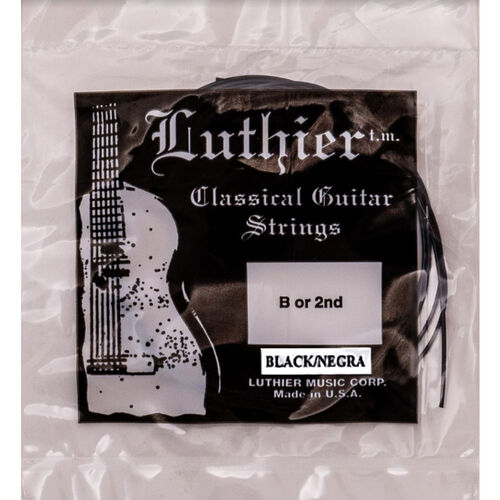 Cuerda 2 Luthier Negra Clsica LU-02BK