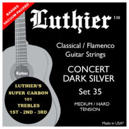 Juego Cuerdas Luthier 35 Súper Carbón Guitarra Clásica LU-35SC