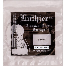 Cuerda 1ª Luthier Blanca Clásica LU-01WH