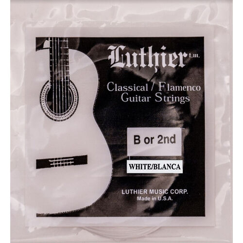 Cuerda 2 Luthier Blanca Clsica LU-02WH
