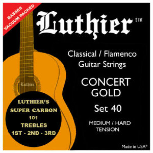 Juego Cuerdas Luthier 40 Super Carbon Clásica LU-40SC