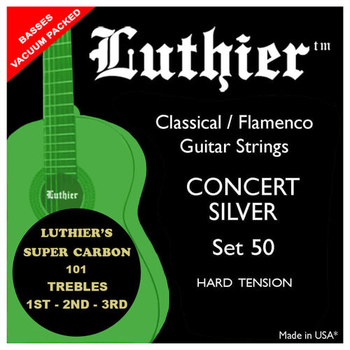 Juego Cuerdas Luthier 50 Super Carbon Clásica LU-50SC