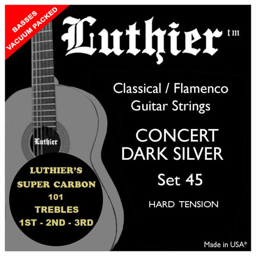 Juego Cuerdas Luthier 45 Super Carbon Clásica LU-45SC