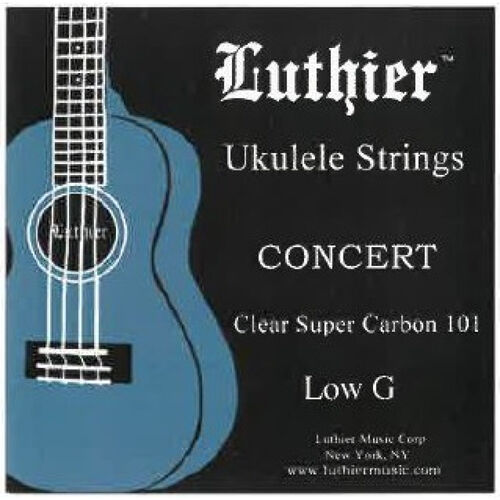 Juego Cuerdas Luthier Ukelele Concert Low G LU-TELG