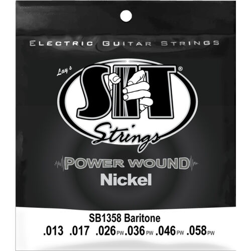 Juego Cuerdas Guitarra Elctrica SIT Powerwound SB1358 013-058