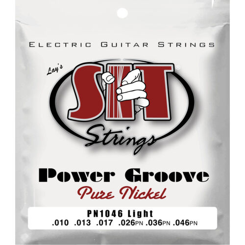 Juego Cuerdas Guitarra Elctrica SIT Power Groove PN1046 010-046