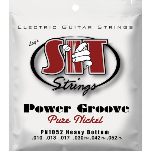 Juego Cuerdas Guitarra Elctrica SIT Power Groove PN1052 010-052