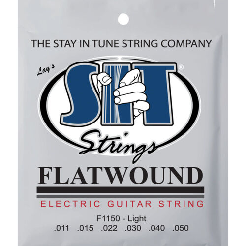 Juego Cuerdas Guitarra Elctrica SIT Flatwound FF1150 011-050