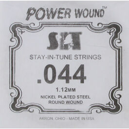 Cuerda Guitarra Eléctrica SIT ,044PW