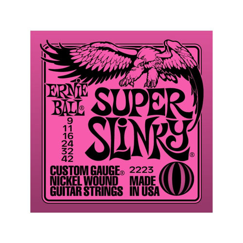 Juego Ernie Ball Elctrica Slinky 2223 (09-42)