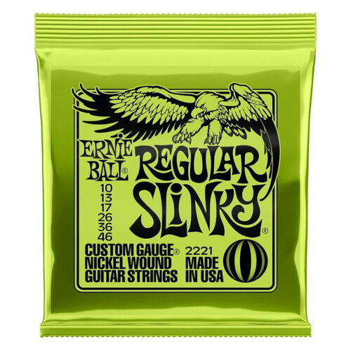 Juego Ernie Ball Elctrica Slinky 2221 (10-46)