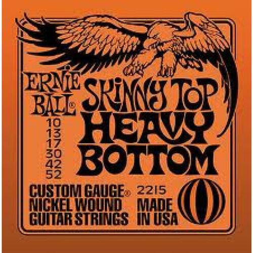 Juego Ernie Ball Eléctrica Slinky 2215 (10-52)