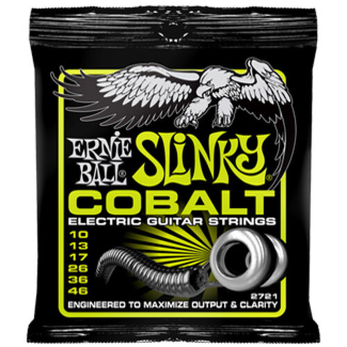 Juego Ernie Ball Elctrica Slinky Cobalt 2721 (10-46)